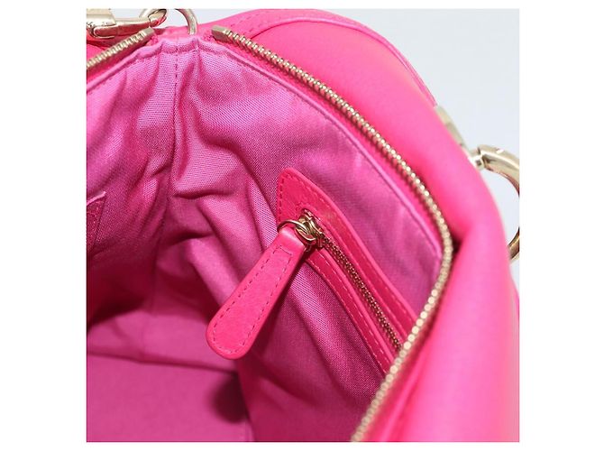 Sac à main Christian Dior Diorissimo en cuir 2way Rose Or Auth bs36402V Doré - vue 24