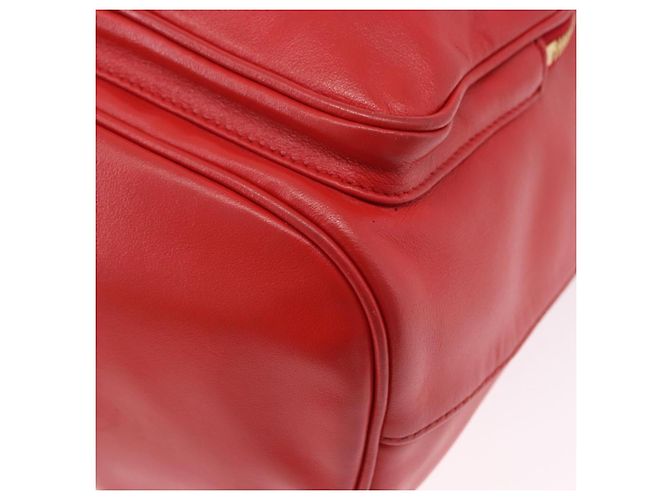 Borsa a mano PRADA in pelle 2way Rossa Oro Auth BA14119V Rosso D'oro - vista 16