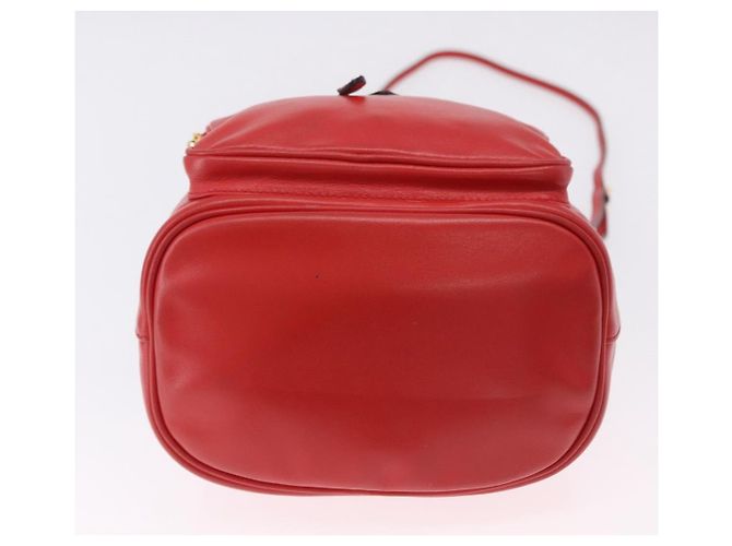 Borsa a mano PRADA in pelle 2way Rossa Oro Auth BA14119V Rosso D'oro - vista 5