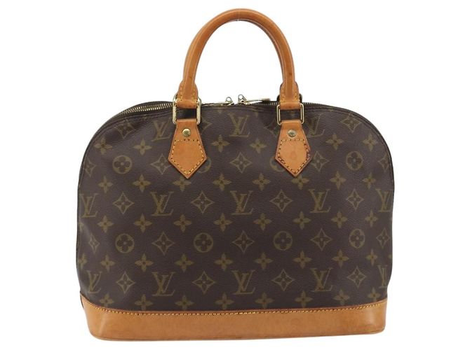 Borsa a mano LOUIS VUITTON Monogram Alma M51130 LV Auth ka5505 Monogramma - vista 2