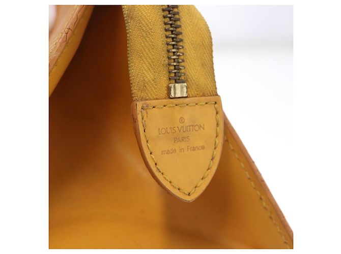 LOUIS VUITTON Epi Sac Triangle Hand Bag Yellow M52099 LV Auth 195279 Giallo - vista 17