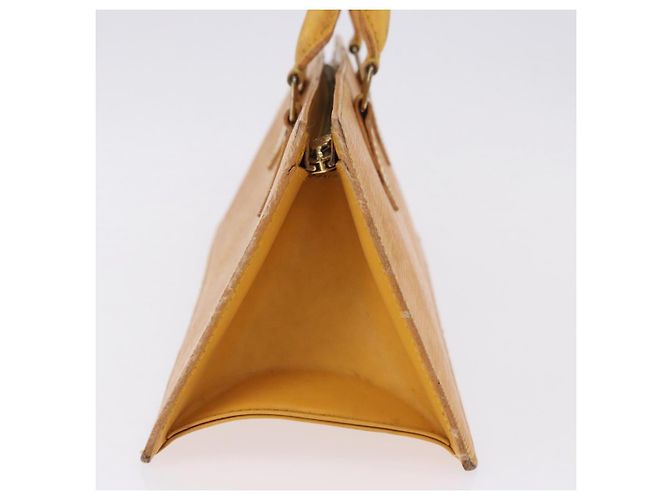 LOUIS VUITTON Epi Sac Triangle Hand Bag Yellow M52099 LV Auth 195279 Giallo - vista 4