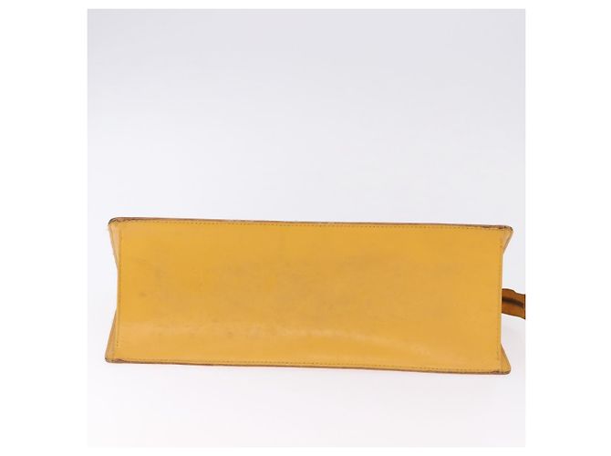 LOUIS VUITTON Epi Sac Triangle Hand Bag Yellow M52099 LV Auth 195279 Giallo - vista 5
