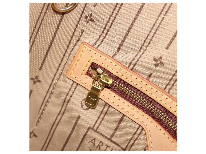 Borsa Tote LOUIS VUITTON Monogram Neverfull PM M40155 LV Auth 194154V Monogramma - vista 24