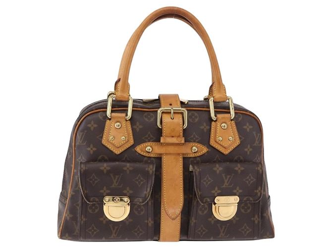 Borsa LOUIS VUITTON Monogram Manhattan GM M40025 LV Auth 194123 Monogramma - vista 13