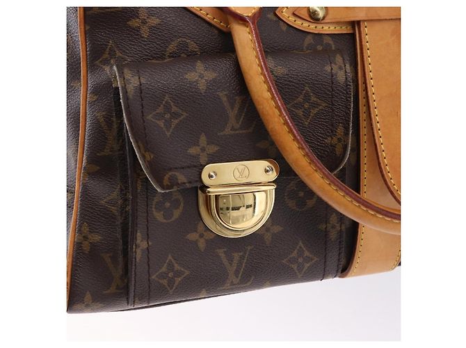 Borsa LOUIS VUITTON Monogram Manhattan GM M40025 LV Auth 194123 Monogramma - vista 19