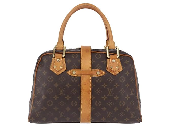 Borsa LOUIS VUITTON Monogram Manhattan GM M40025 LV Auth 194123 Monogramma - vista 2