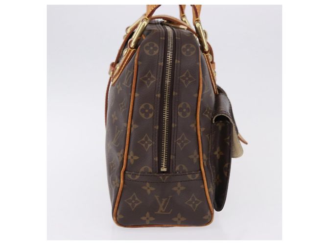 Borsa LOUIS VUITTON Monogram Manhattan GM M40025 LV Auth 194123 Monogramma - vista 5