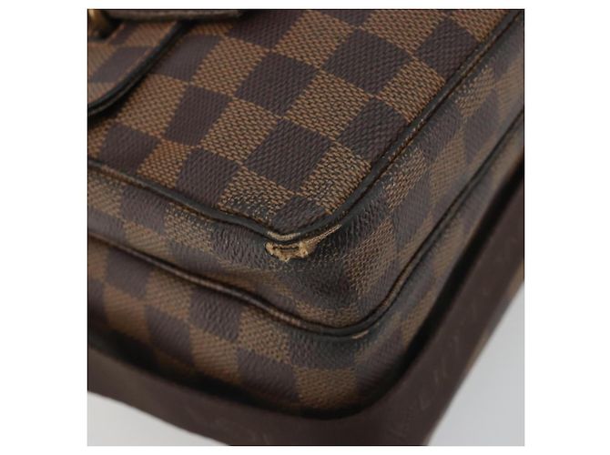 LOUIS VUITTON Damier Ebene Broadway Shoulder Bag N42270 LV Auth 193382 - vista 16