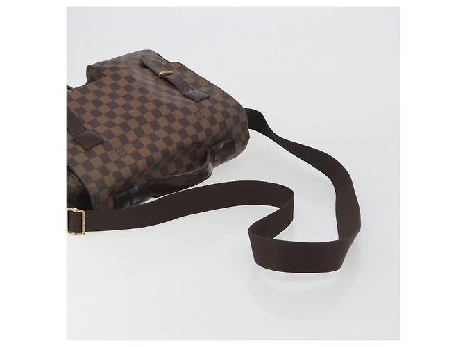 LOUIS VUITTON Damier Ebene Broadway Shoulder Bag N42270 LV Auth 193382 - vista 8