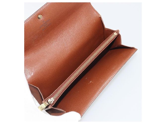 LOUIS VUITTON Monogram Portefeuille Sarah Long Wallet M61734 LV Auth bs36655 Monogramma - vista 10