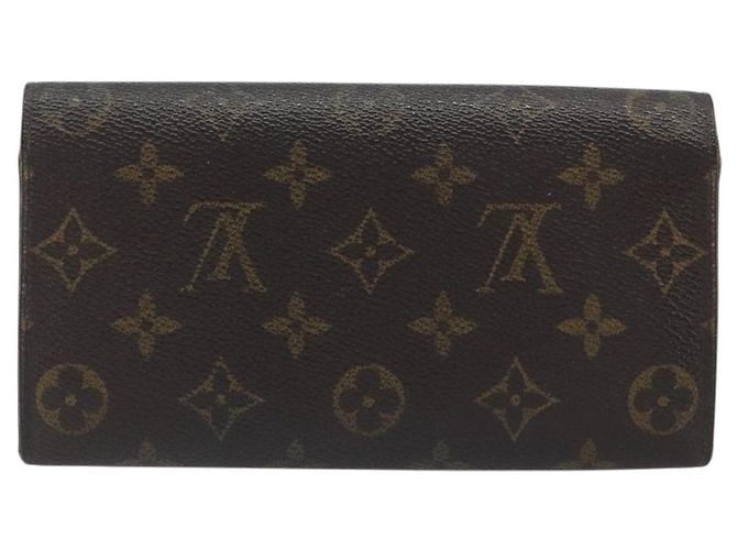 LOUIS VUITTON Monogram Portefeuille Sarah Long Wallet M61734 LV Auth bs36655 Monogramma - vista 2
