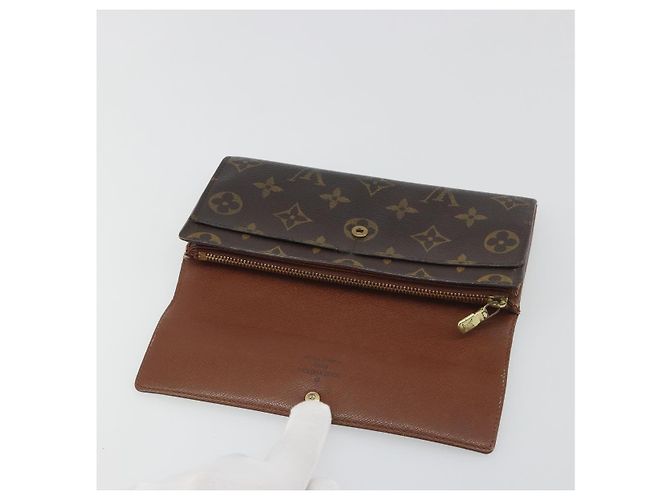 LOUIS VUITTON Monogram Portefeuille Sarah Long Wallet M61734 LV Auth bs36655 Monogramma - vista 8