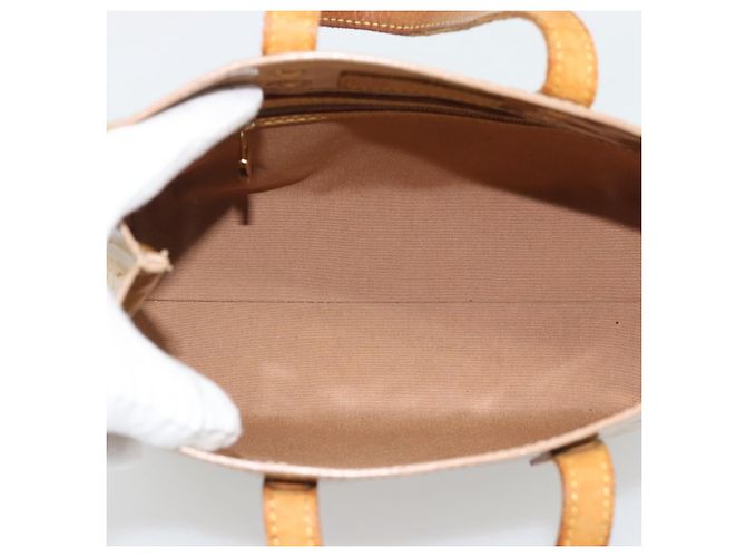 Borsa a mano LOUIS VUITTON Monogram Vernis Reade PM Rose Florentine LV Auth BA14574 - vista 11