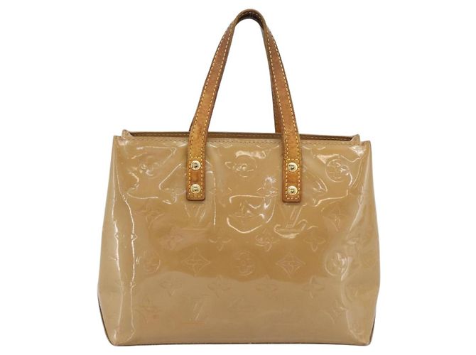 Borsa a mano LOUIS VUITTON Monogram Vernis Reade PM Rose Florentine LV Auth BA14574 - vista 13