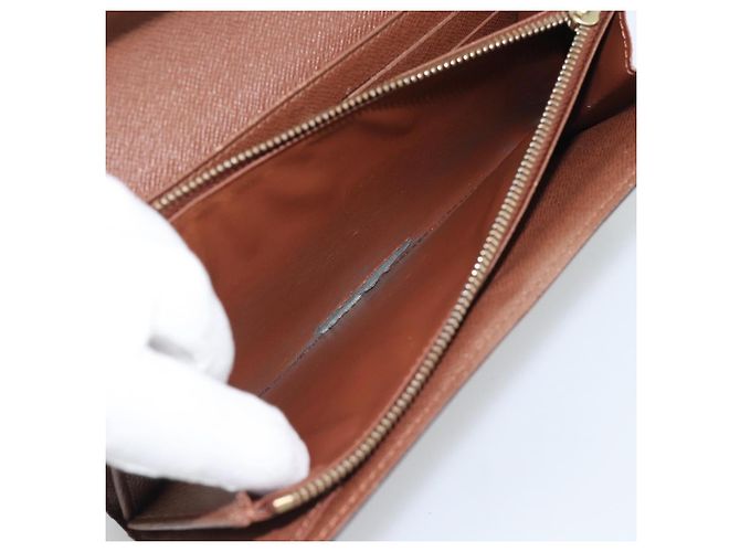 LOUIS VUITTON Monogram Portefeuille Sarah Long Wallet M61734 LV Auth 194699 Monogramma - vista 10