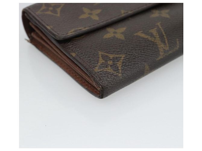 LOUIS VUITTON Monogram Portefeuille Sarah Long Wallet M61734 LV Auth 194699 Monogramma - vista 15