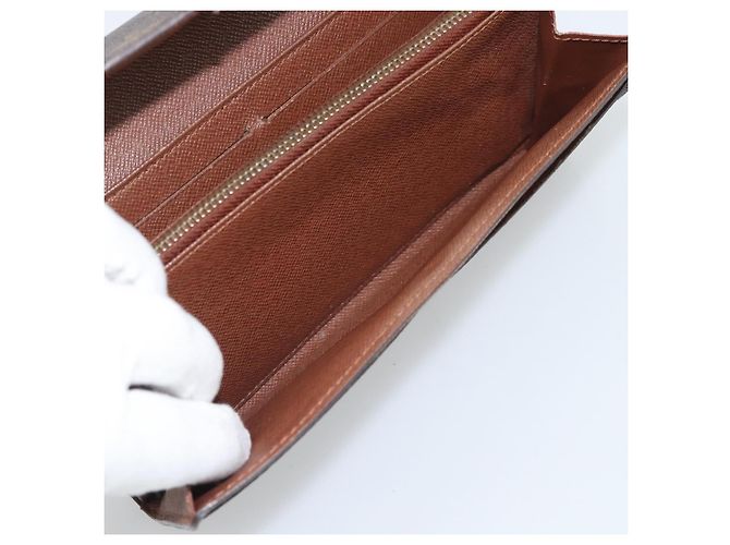 LOUIS VUITTON Monogram Portefeuille Sarah Long Wallet M61734 LV Auth 194699 Monogramma - vista 22