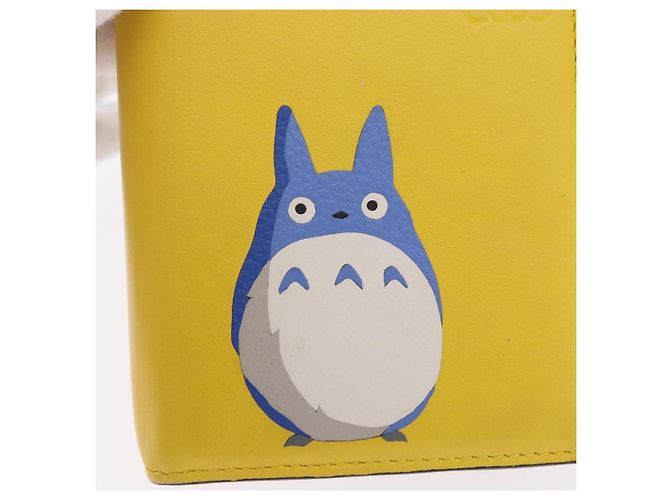 LOEWE x Studio Ghibli Mi Vecino Totoro Cartera Totoro Medium Auth 167443SAM Castaño Amarillo - vista 17