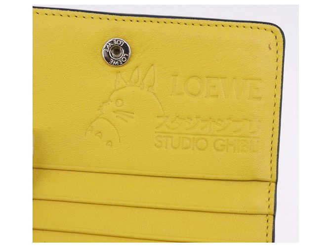 LOEWE x Studio Ghibli Mi Vecino Totoro Cartera Totoro Medium Auth 167443SAM Castaño Amarillo - vista 19