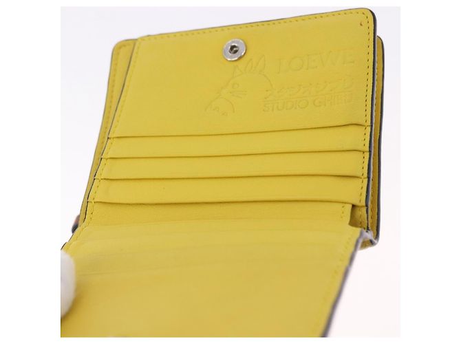 LOEWE x Studio Ghibli Mi Vecino Totoro Cartera Totoro Medium Auth 167443SAM Castaño Amarillo - vista 23