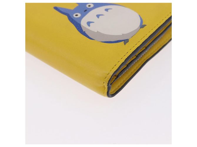 LOEWE x Studio Ghibli Mi Vecino Totoro Cartera Totoro Medium Auth 167443SAM Castaño Amarillo - vista 7