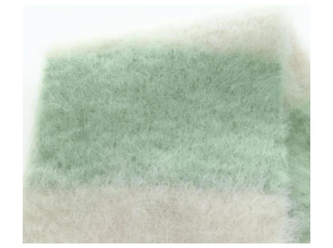 LOEWE x Studio Ghibli Spirited Away Ootori Scarf mohair Green Auth 167477SM Verde - vista 13
