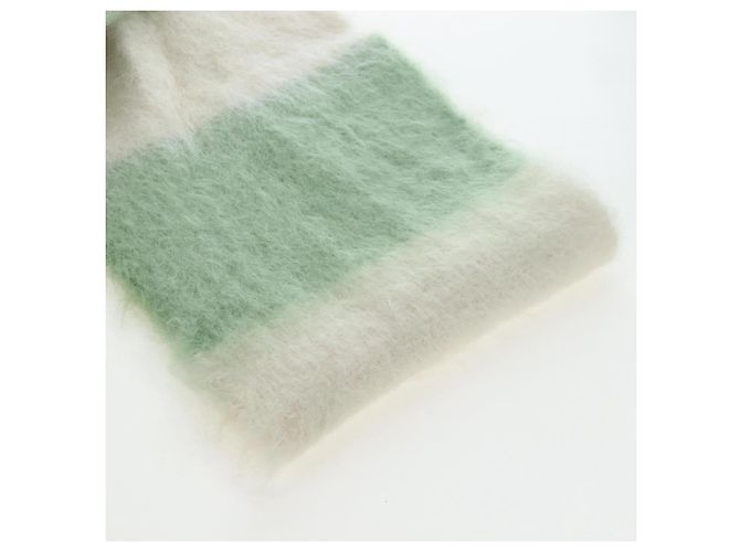 LOEWE x Studio Ghibli Spirited Away Ootori Scarf mohair Green Auth 167477SM Verde - vista 8
