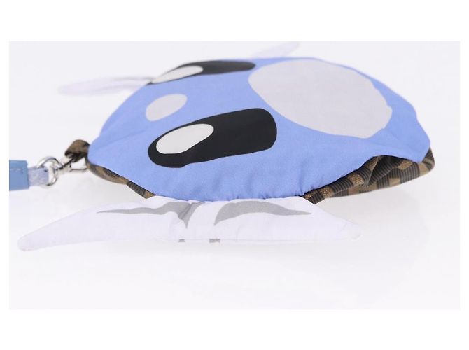 FENDI x FRGMT x POKEMON Bucket Hat Dratini Nylon Brown Blue Auth 167450SM Braun Blau - Ansicht 19