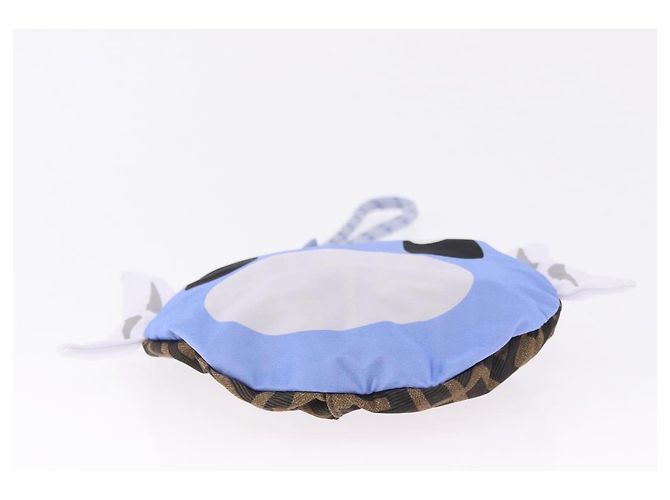 FENDI x FRGMT x POKEMON Bucket Hat Dratini Nylon Brown Blue Auth 167450SM Braun Blau - Ansicht 23