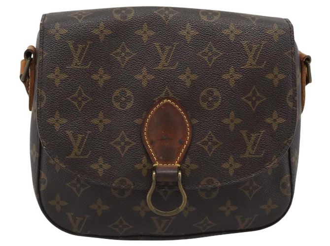 LOUIS VUITTON Monogram Saint Cloud GM Shoulder Bag M51242 LV Auth 193789 Monogramma - vista 13