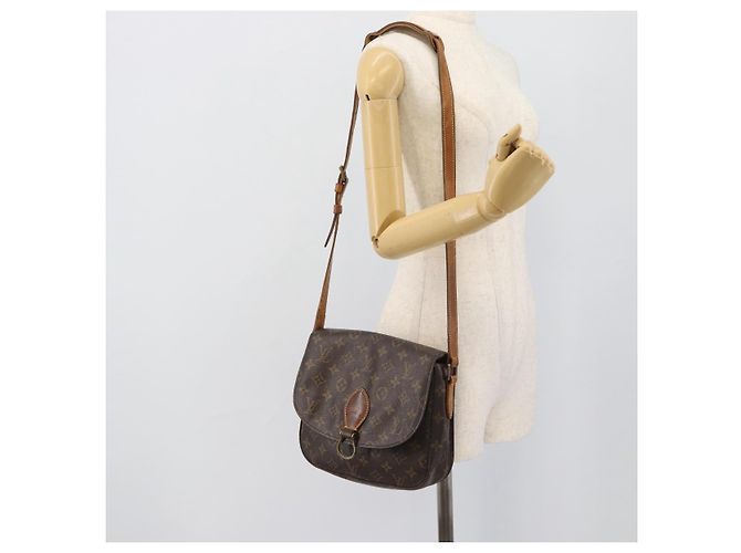 LOUIS VUITTON Monogram Saint Cloud GM Shoulder Bag M51242 LV Auth 193789 Monogramma - vista 26