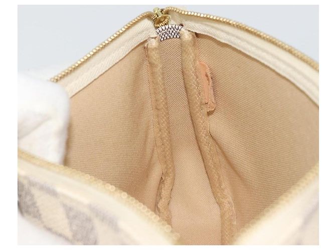 LOUIS VUITTON Damier Azur Pochette Accessoires Pouch N51986 LV Auth 194573V - vista 19