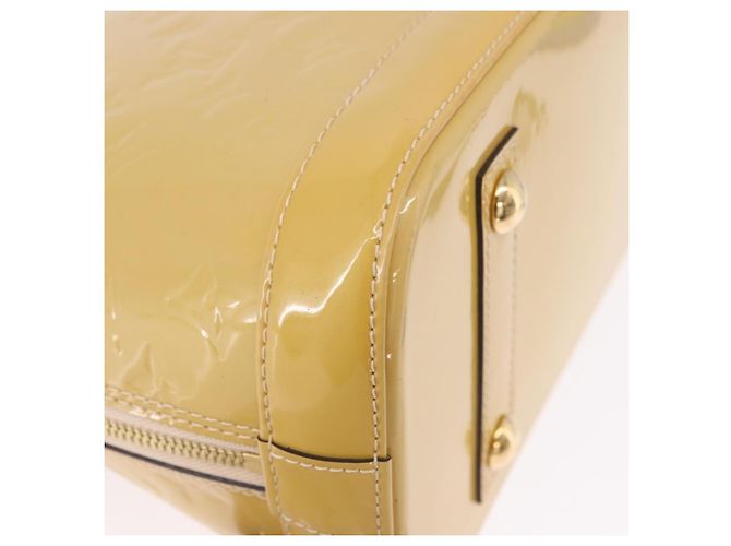 Borsa a mano LOUIS VUITTON Monogram Vernis Alma PM Galet LV Auth 192614 - vista 15