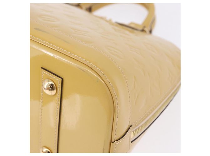 Borsa a mano LOUIS VUITTON Monogram Vernis Alma PM Galet LV Auth 192614 - vista 16