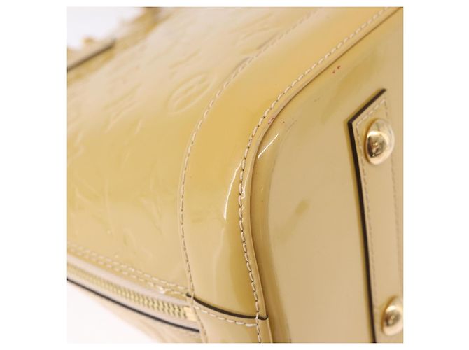 Borsa a mano LOUIS VUITTON Monogram Vernis Alma PM Galet LV Auth 192614 - vista 17