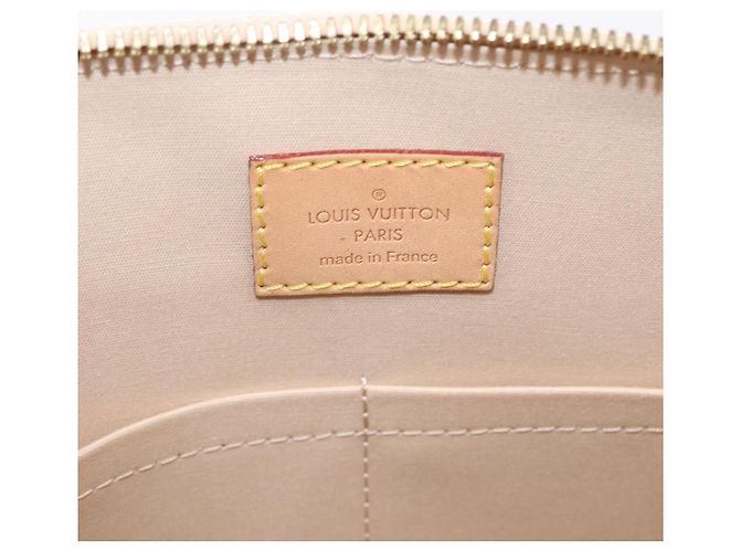 Borsa a mano LOUIS VUITTON Monogram Vernis Alma PM Galet LV Auth 192614 - vista 18