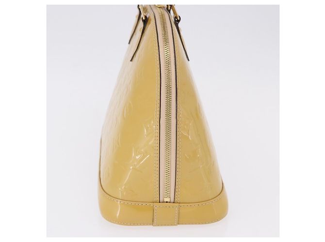 Borsa a mano LOUIS VUITTON Monogram Vernis Alma PM Galet LV Auth 192614 - vista 4
