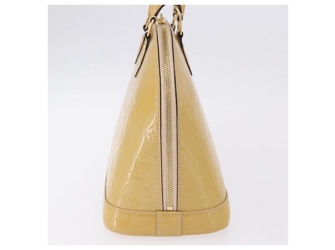 Borsa a mano LOUIS VUITTON Monogram Vernis Alma PM Galet LV Auth 192614 - vista 5
