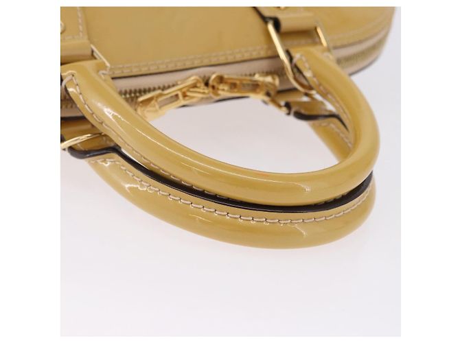 Borsa a mano LOUIS VUITTON Monogram Vernis Alma PM Galet LV Auth 192614 - vista 8