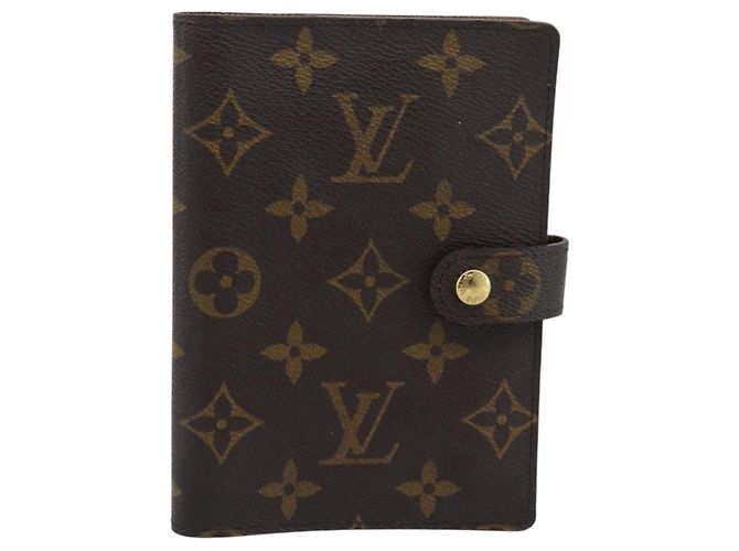 LOUIS VUITTON Monogram Agenda PM Day Planner Cover R20005 LV Auth 194959 Monograma - vista 13