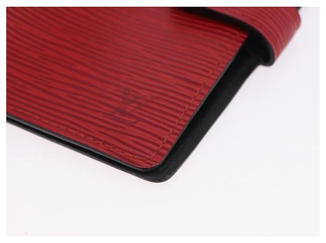 LOUIS VUITTON Epi Agenda PM Copertina Agenda Rossa R20057 LV Auth 193386 - vista 14