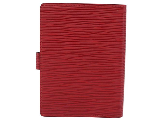 LOUIS VUITTON Epi Agenda PM Copertina Agenda Rossa R20057 LV Auth 193386 - vista 2