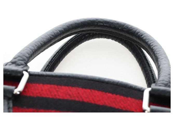 Borsa a mano LOUIS VUITTON Covervale in lana rossa M95241 LV Auth am12090SAV Rosso - vista 14