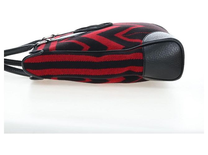 Borsa a mano LOUIS VUITTON Covervale in lana rossa M95241 LV Auth am12090SAV Rosso - vista 3