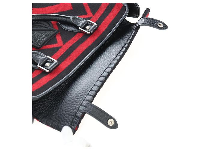 Borsa a mano LOUIS VUITTON Covervale in lana rossa M95241 LV Auth am12090SAV Rosso - vista 9