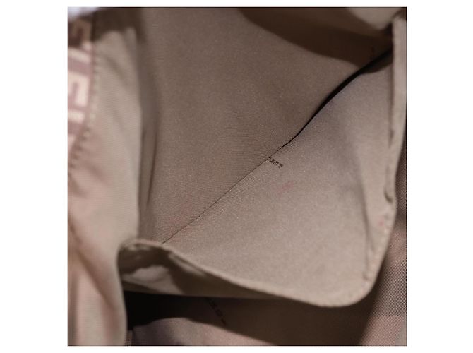 FENDI Zucchino Canvas Tote Bag Pink Gold Auth 192523 Golden - Ansicht 22