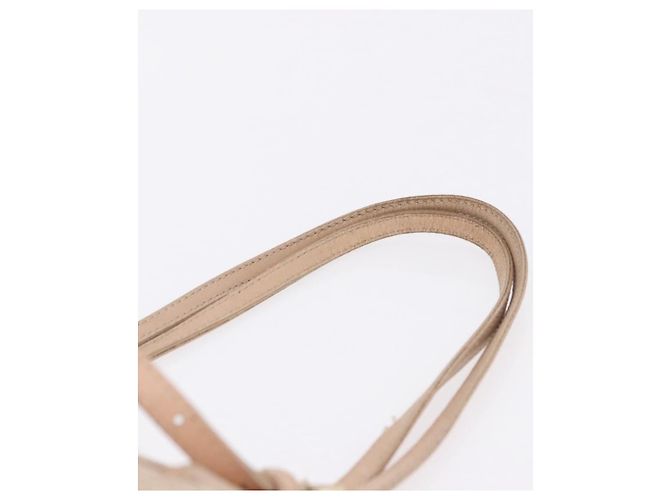 FENDI Zucchino Canvas Tote Bag Pink Gold Auth 192523 Golden - Ansicht 9