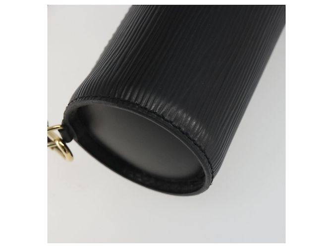 Pouch LOUIS VUITTON Epi Soufflot Nero LV Auth BA14322 - vista 16