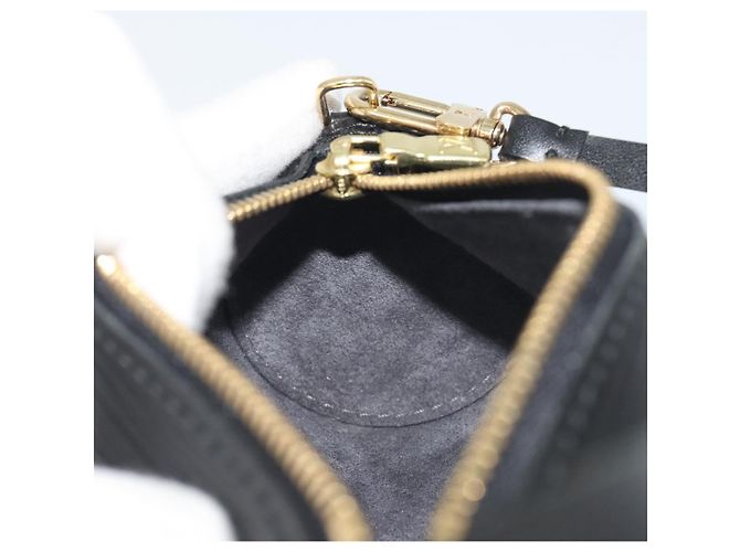 Pouch LOUIS VUITTON Epi Soufflot Nero LV Auth BA14322 - vista 18